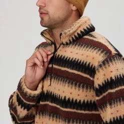 Stoic 1/4 Zip Grizzly Sherpa Pullover Men's -Stoic Pop Store BAJA D4