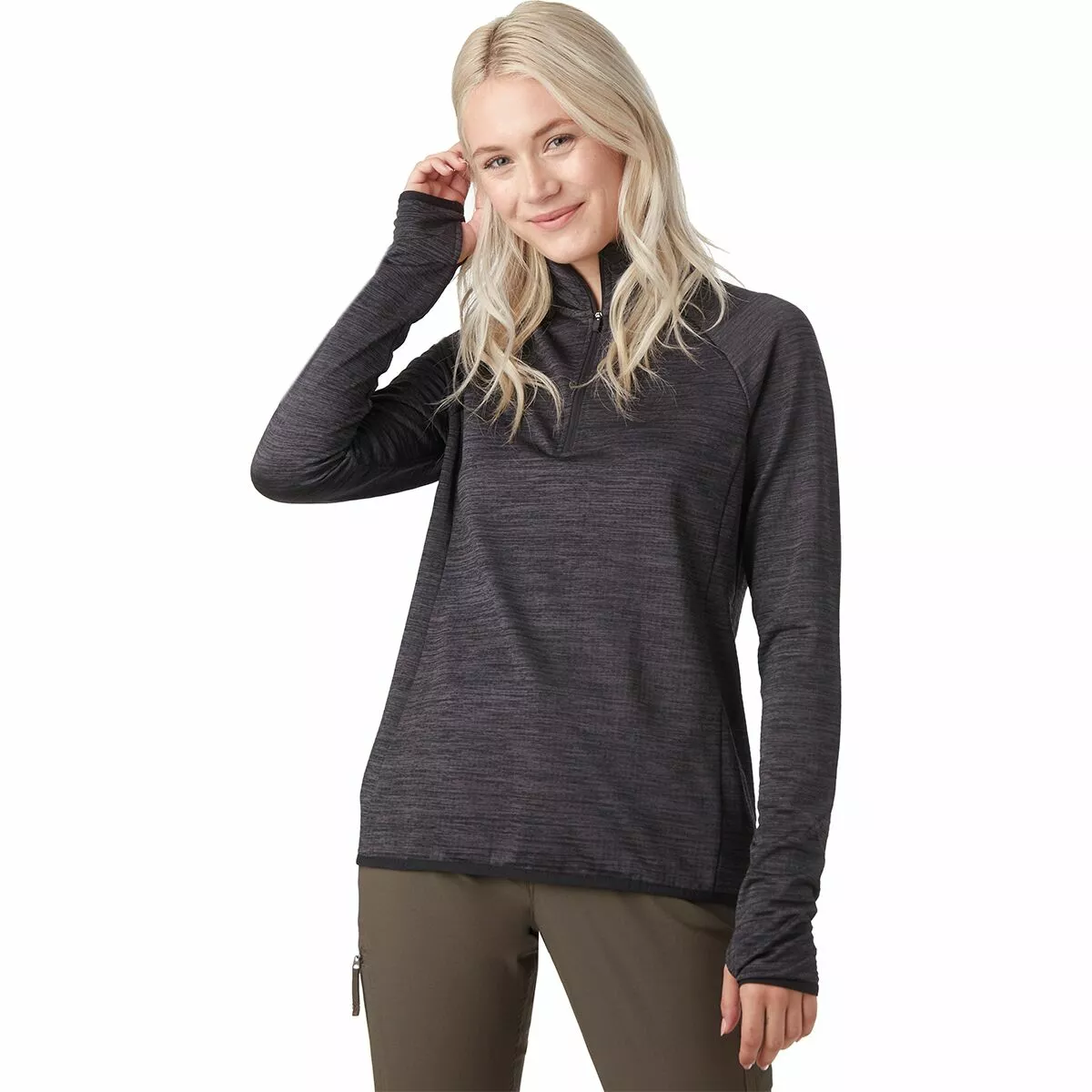 Stoic Performance 1/4 Zip Top Women's 1 Stoic Performance 1/4 Zip Top Women's