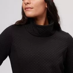 Stoic Quilted Cowl Neck Pullover Women's -Stoic Pop Store BLA D2 1