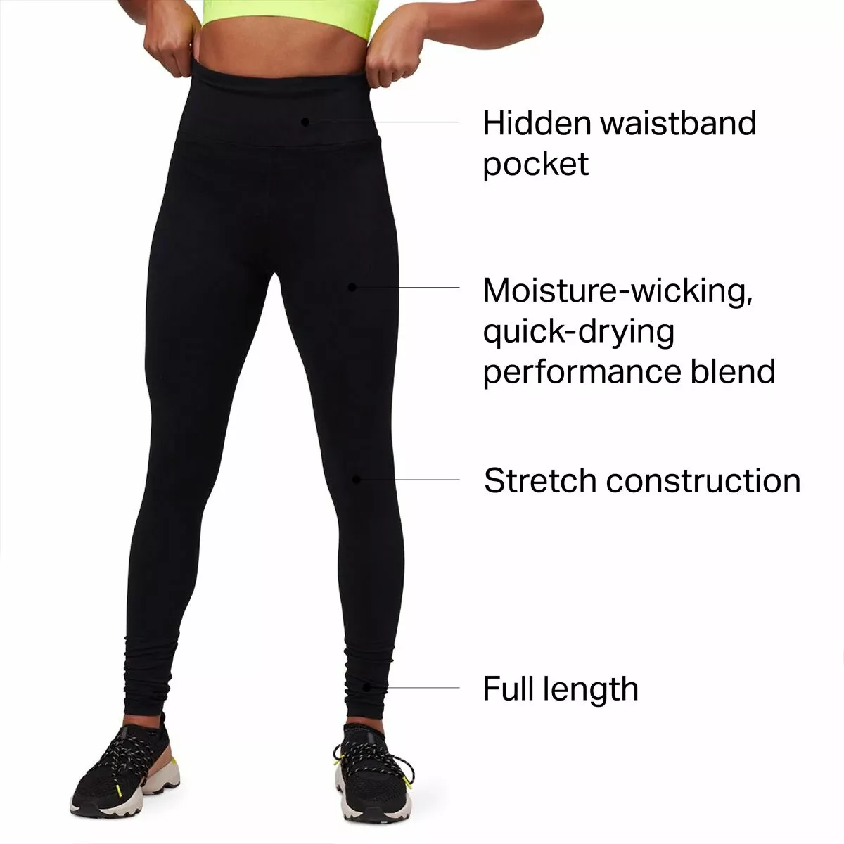 Stoic Full Length Legging Women's 2 Stoic Full Length Legging Women's - Image 2