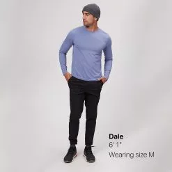 Stoic Tech Long Sleeve Crew Shirt Men's 17 Stoic Tech Long Sleeve Crew Shirt Men's -Stoic Pop Store BLA D6 2