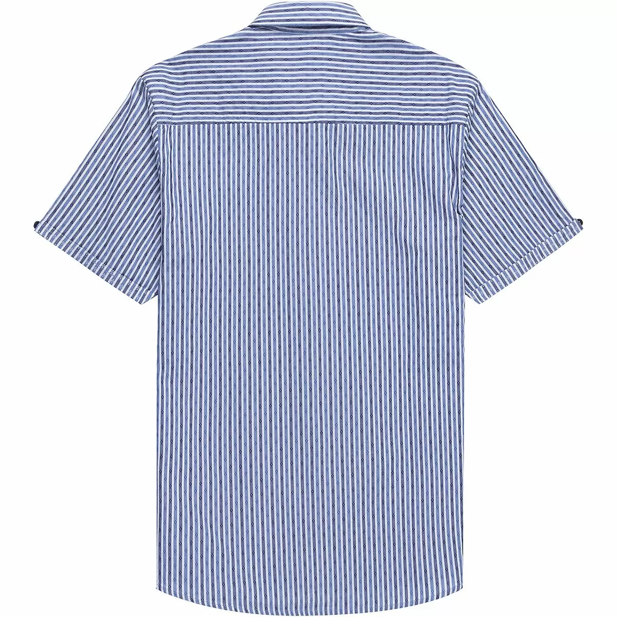 Stoic Stripe Short Sleeve Button Down Shirt Men's 2 Stoic Stripe Short Sleeve Button Down Shirt Men's - Image 2
