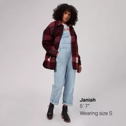 Stoic Oversized Shirt Jacket Women's -Stoic Pop Store BURPLA D5