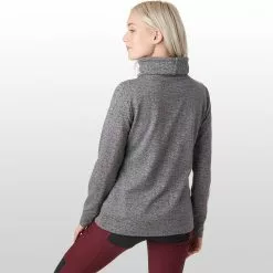 Stoic Quilted Cowl Neck Tie Sweater Women's 9 Stoic Quilted Cowl Neck Tie Sweater Women's -Stoic Pop Store CHA D1 2