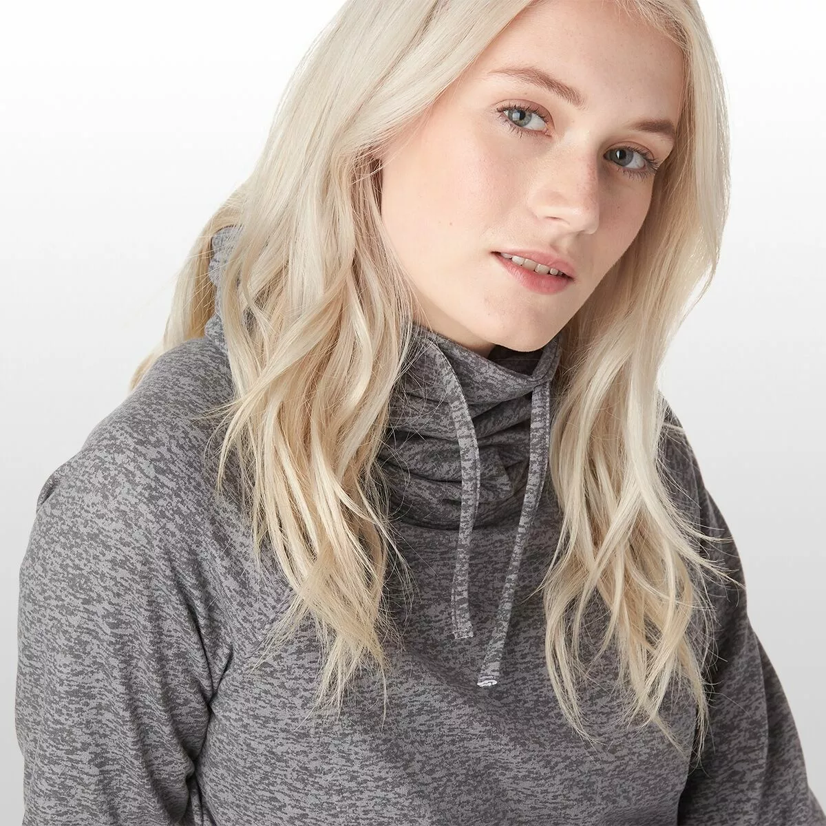 Stoic High Low Cowl Neck Sweater Women's 2 Stoic High Low Cowl Neck Sweater Women's - Image 2