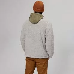 Stoic Sherpa Quilted 1/2 Zip Hoodie Men's -Stoic Pop Store COMOLI D1