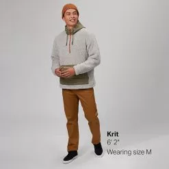 Stoic Sherpa Quilted 1/2 Zip Hoodie Men's -Stoic Pop Store COMOLI D4