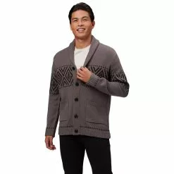 Stoic Shawl Collar Cardigan Men's -Stoic Pop Store DARGRE