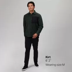 Stoic Snap Front Fleece Shirt Men's -Stoic Pop Store DARGRE D4