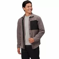 Stoic Snap Front Fleece Shirt Men's -Stoic Pop Store DARSPR 18