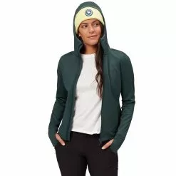 Stoic Tech Fleece Hooded Full Zip Jacket Women's -Stoic Pop Store DARSPR 6