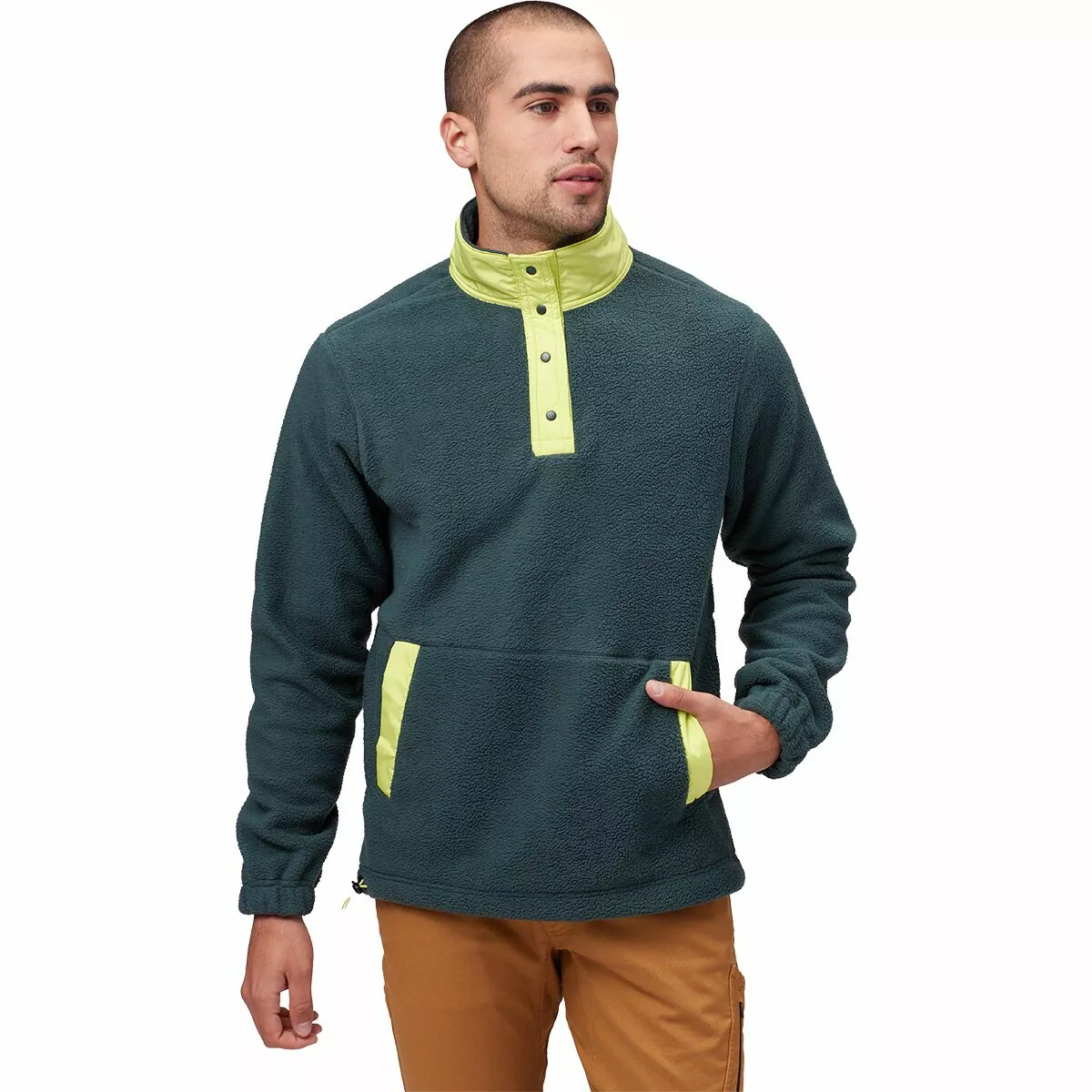 Stoic Sherpa 1/4 Snap Jacket Men's 9 Stoic Sherpa 1/4 Snap Jacket Men's - Image 9