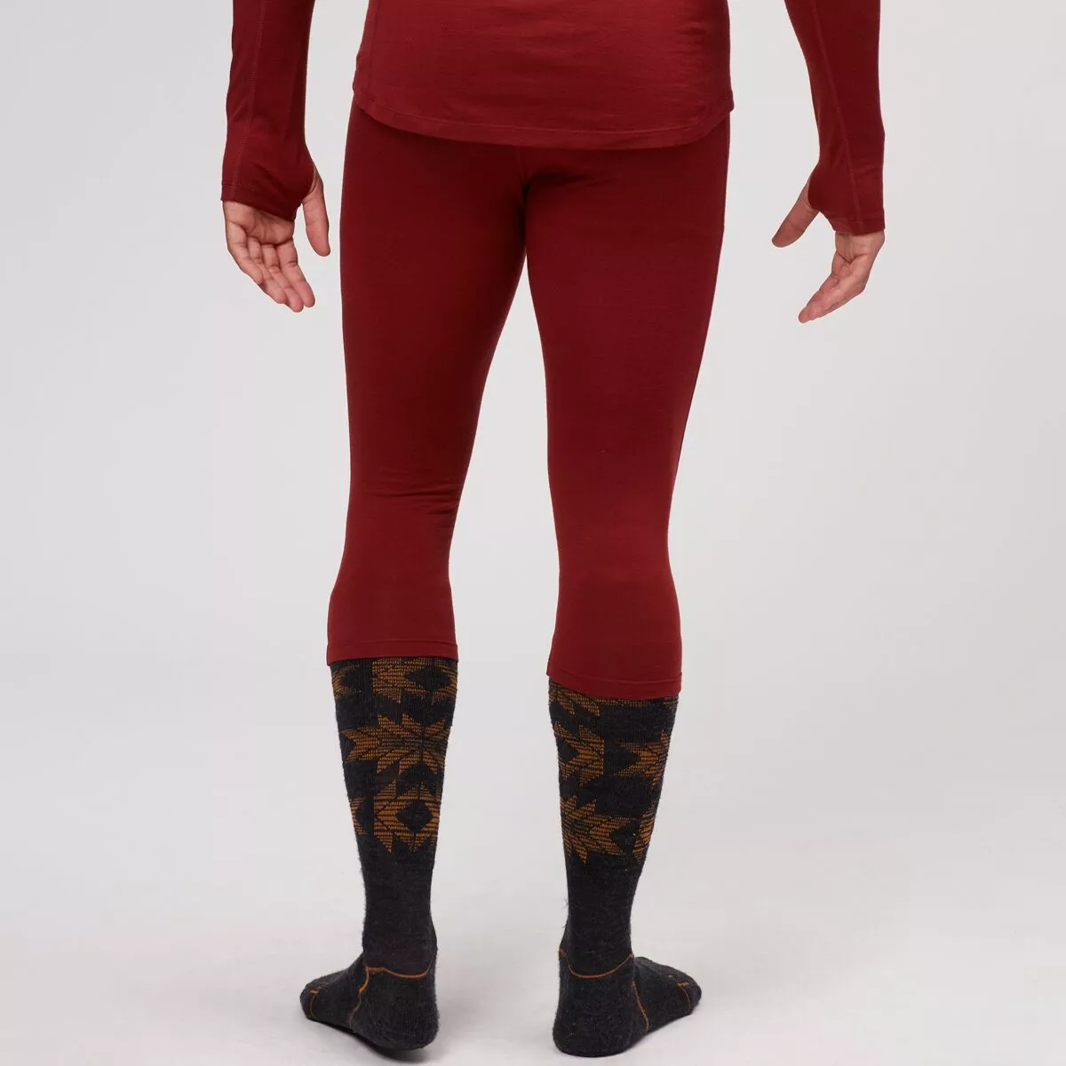 Stoic Merino Blend Calf Length Baselayer Bottom Men's 5 Stoic Merino Blend Calf Length Baselayer Bottom Men's - Image 5