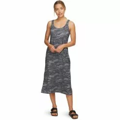 Stoic Sleeveless Camo Midi Dress Women's -Stoic Pop Store GRA 17