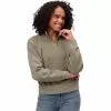 Stoic Cotton Cropped 1/4 Zip Pullover Women's
