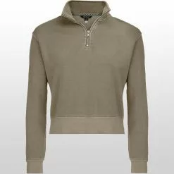 Stoic Cotton Cropped 1/4 Zip Pullover Women's -Stoic Pop Store GRAGRE D5