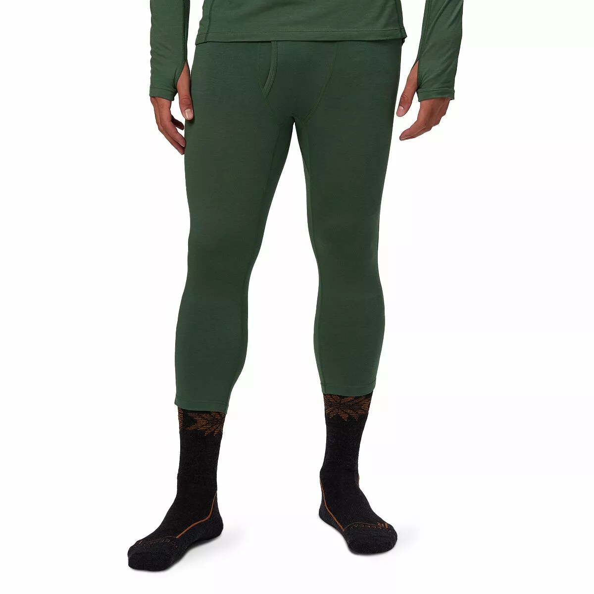 Stoic Merino Blend Calf Length Baselayer Bottom Men's 7 Stoic Merino Blend Calf Length Baselayer Bottom Men's - Image 7