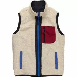 Stoic Reversible Mixed Media Sherpa Vest Men's -Stoic Pop Store KHAFRENAV 1