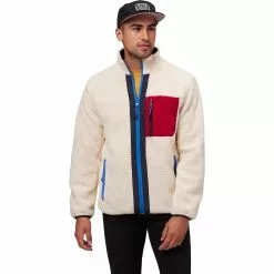 Stoic Reversible Mixed Media Sherpa Jacket Men's -Stoic Pop Store KHAFRENAV 2