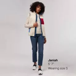 Stoic Reversible Mixed Media Sherpa Vest Women's -Stoic Pop Store KHAFRENAV D5