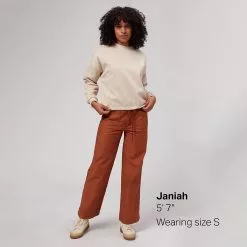 Stoic French Terry Crop Crewneck Hoodie Women's 9 Stoic French Terry Crop Crewneck Hoodie Women's -Stoic Pop Store KHA D5