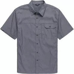 Stoic Solid Performance Woven Button Down Shirt Men's