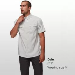 Stoic Performance Button Down Solid Shirt Men's -Stoic Pop Store LIGGRE D4