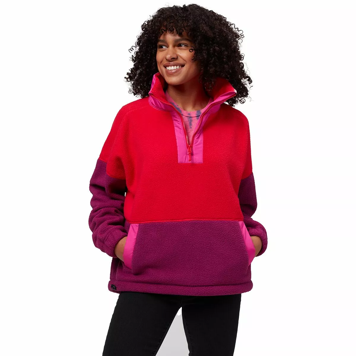 Stoic Sherpa 1/4 Zip Jacket Women's 9 Stoic Sherpa 1/4 Zip Jacket Women's - Image 9