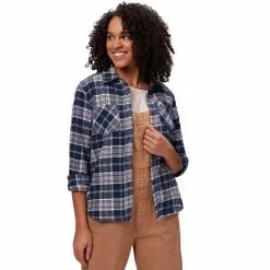 Stoic Super Soft Pocket Flannel Shirt Women's