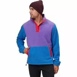 Stoic Sherpa 1/4 Snap Jacket Men's 19 Stoic Sherpa 1/4 Snap Jacket Men's -Stoic Pop Store NEBBLUMAR