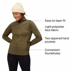 Stoic Tech Fleece Jacket Women's -Stoic Pop Store OLIBRA D6 1