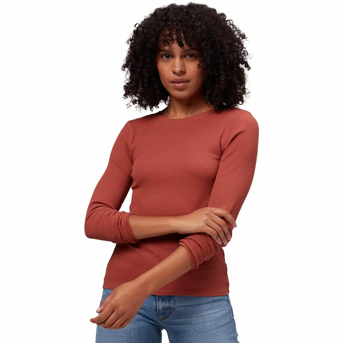 Stoic Core Rib Long Sleeve Top Women's 1 Stoic Core Rib Long Sleeve Top Women's