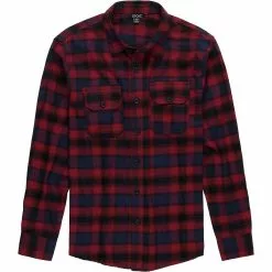 Stoic Button Up Flannel Shirt Men's -Stoic Pop Store REDNAVPLA