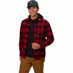 Stoic Button Up Flannel Shirt Men's