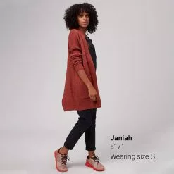 Stoic Cardigan Women's 9 Stoic Cardigan Women's -Stoic Pop Store RED D2 1