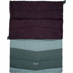 Stoic Groundwork Double Sleeping Bag: 20 Degree Synthetic
