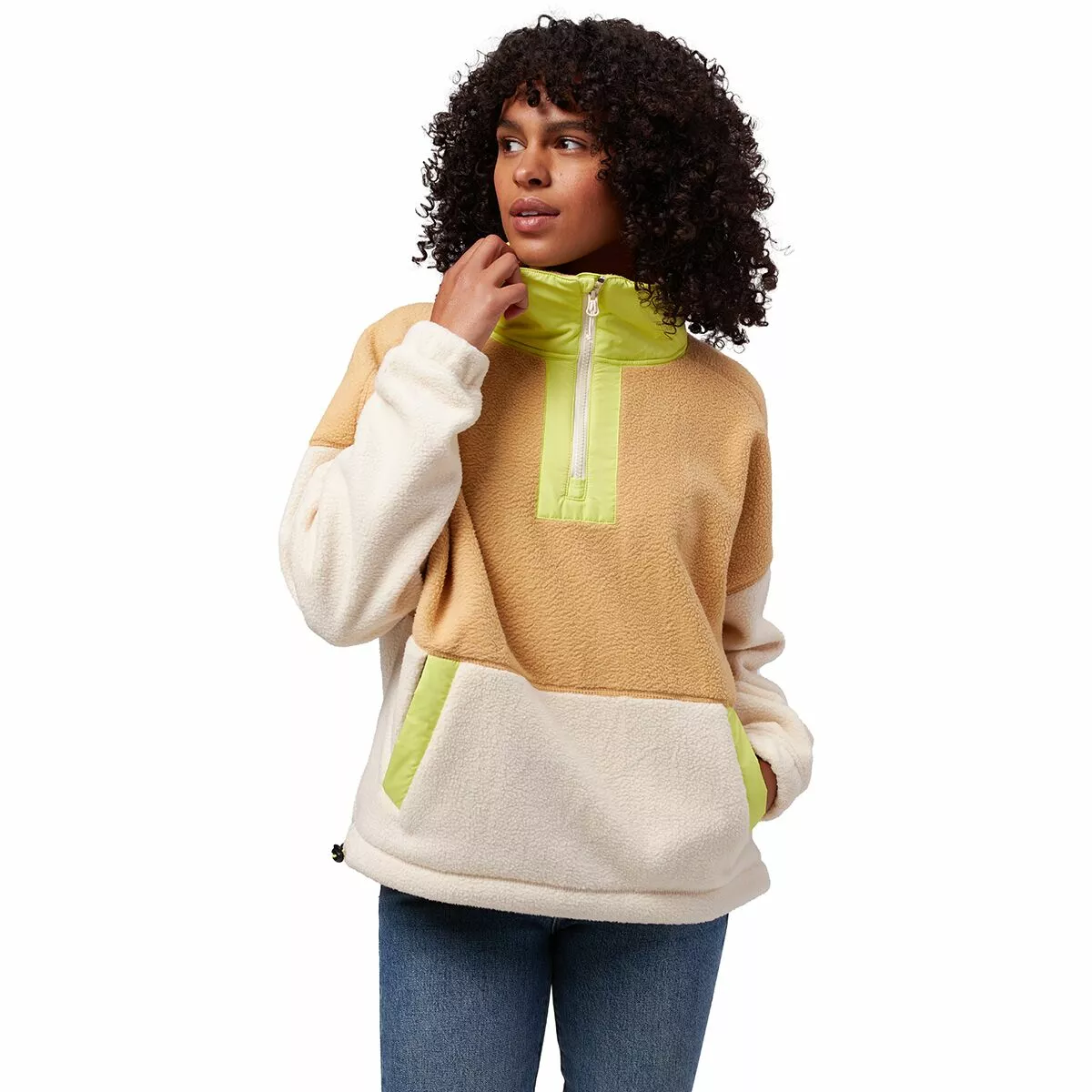 Stoic Sherpa 1/4 Zip Jacket Women's 8 Stoic Sherpa 1/4 Zip Jacket Women's - Image 8