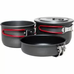Stoic Hard Anodized Camping Cook Set
