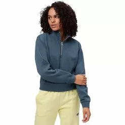 Stoic Cotton Cropped 1/4 Zip Pullover Women's -Stoic Pop Store STE