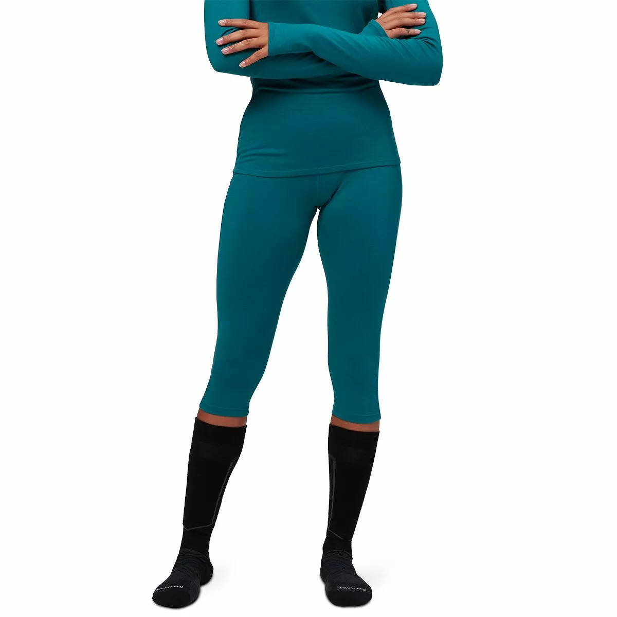Stoic Merino Blend Calf Length Baselayer Bottom Women's 1 Stoic Merino Blend Calf Length Baselayer Bottom Women's