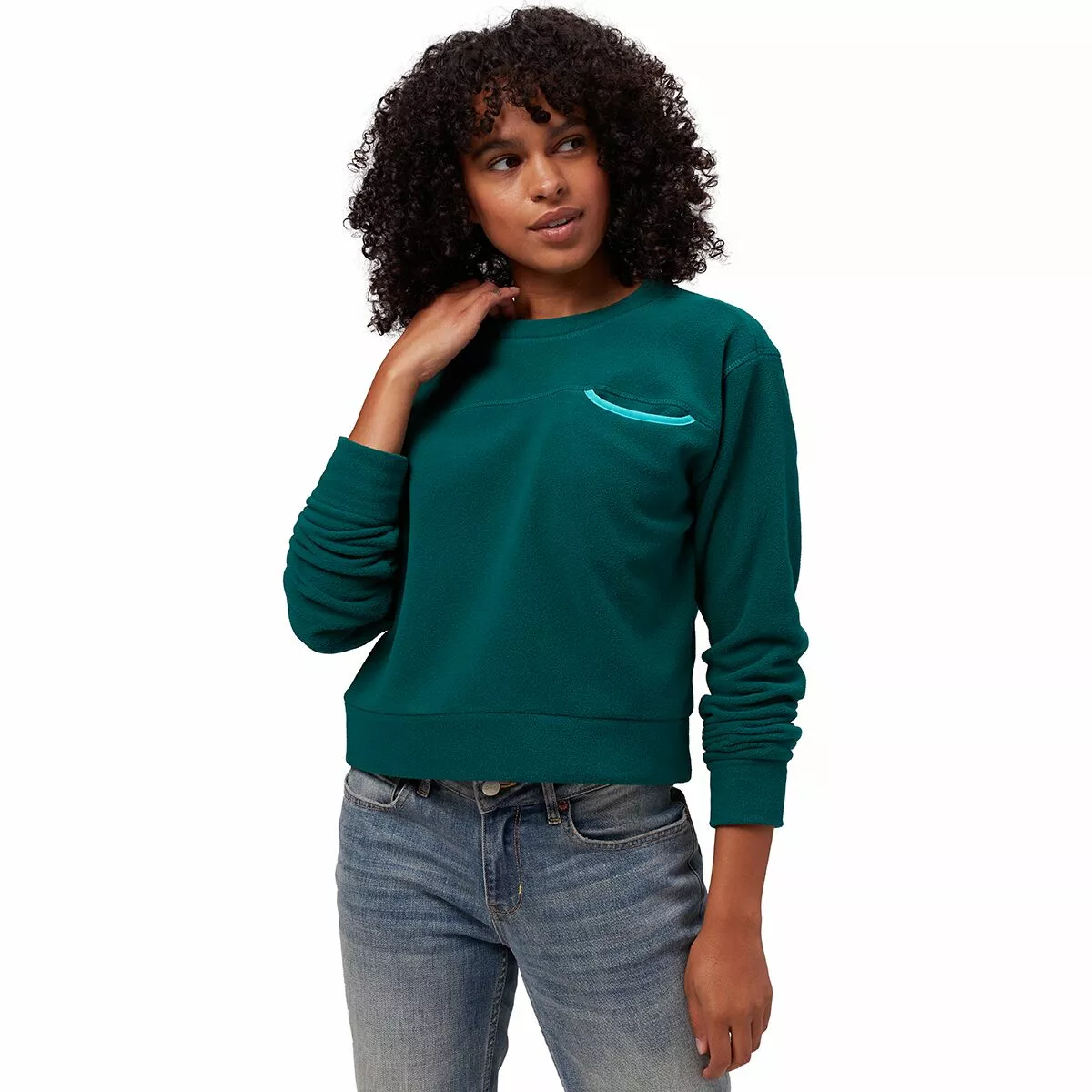 Stoic Fleece Crew Sweatshirt Women's 9 Stoic Fleece Crew Sweatshirt Women's - Image 9