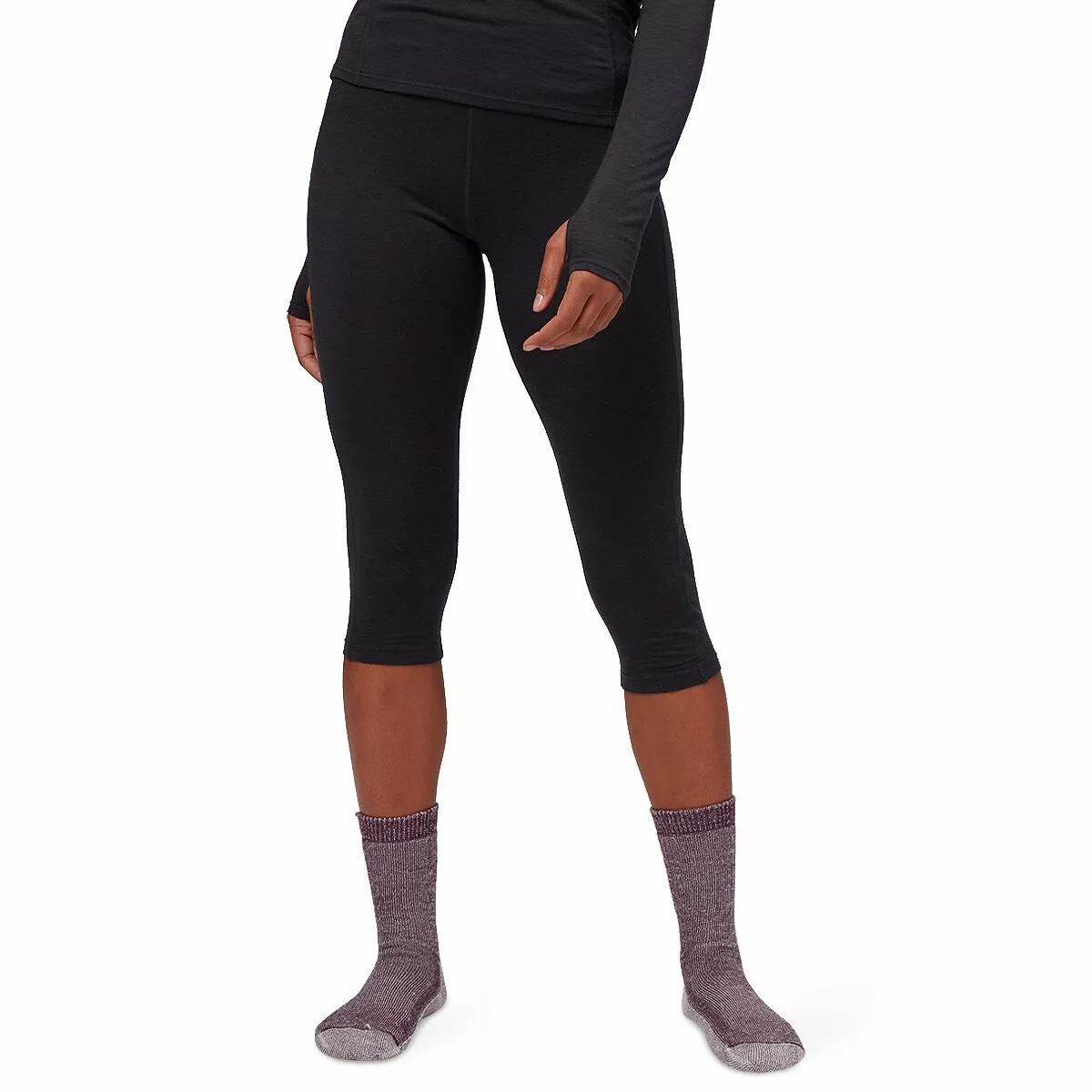 Stoic Merino Blend Calf Length Baselayer Bottom Women's 8 Stoic Merino Blend Calf Length Baselayer Bottom Women's - Image 8