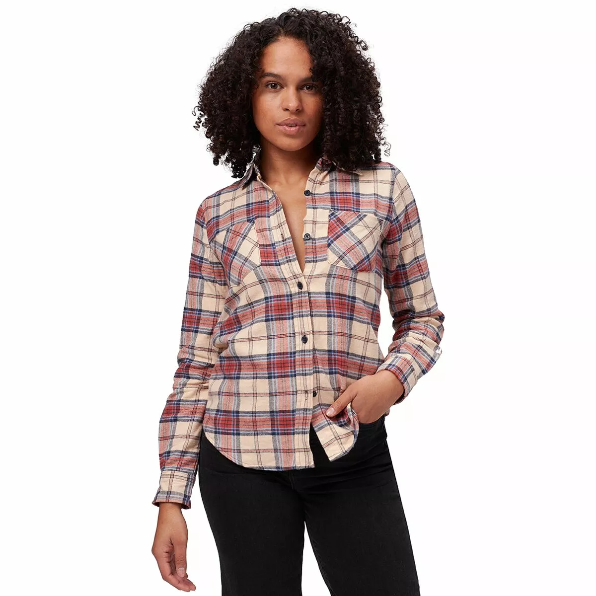 Stoic Super Soft Pocket Flannel Shirt Women's 15 Stoic Super Soft Pocket Flannel Shirt Women's - Image 15