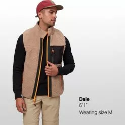 Stoic Reversible Mixed Media Sherpa Vest Men's -Stoic Pop Store TAUFIGLEA D1