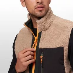 Stoic Reversible Mixed Media Sherpa Vest Men's -Stoic Pop Store TAUFIGLEA D3